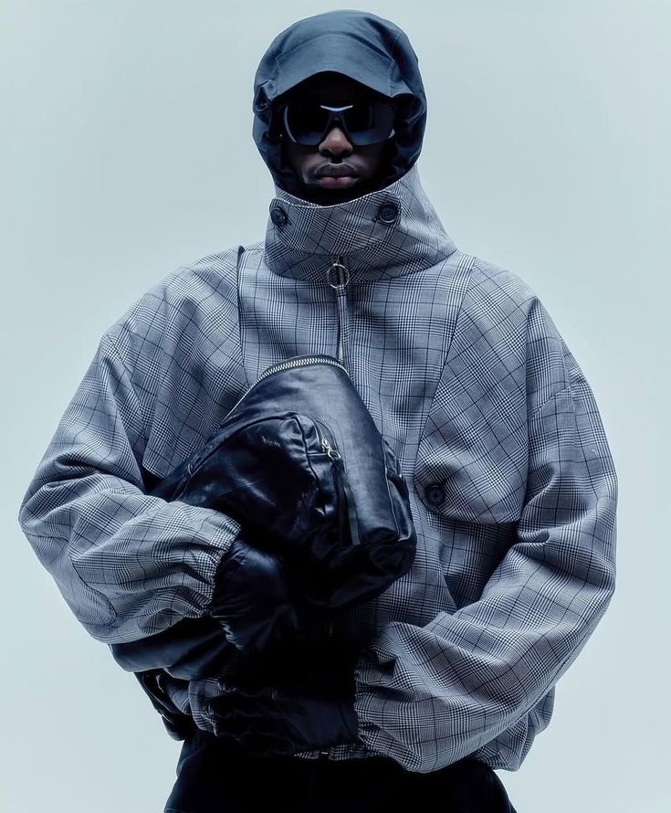 Checked Wool Overshirt